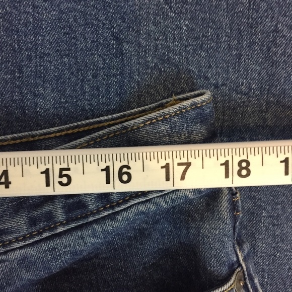 Lands End High Rise Straight Jeans Womens 16 - Picture 8 of 11